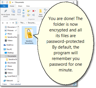 folder encryption